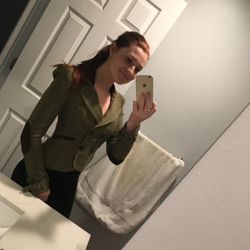 Plaid Blazer